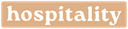 hospitality